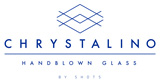Chrystalino Handblown Blue Borosilicate Glass Collection